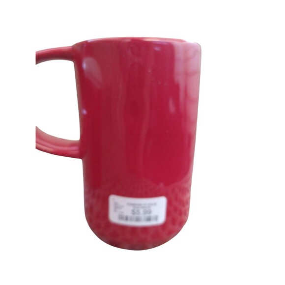 Rae Dunn Festive Winter Christmas Santa Hat Topper Mugs - Picture 6 of 9